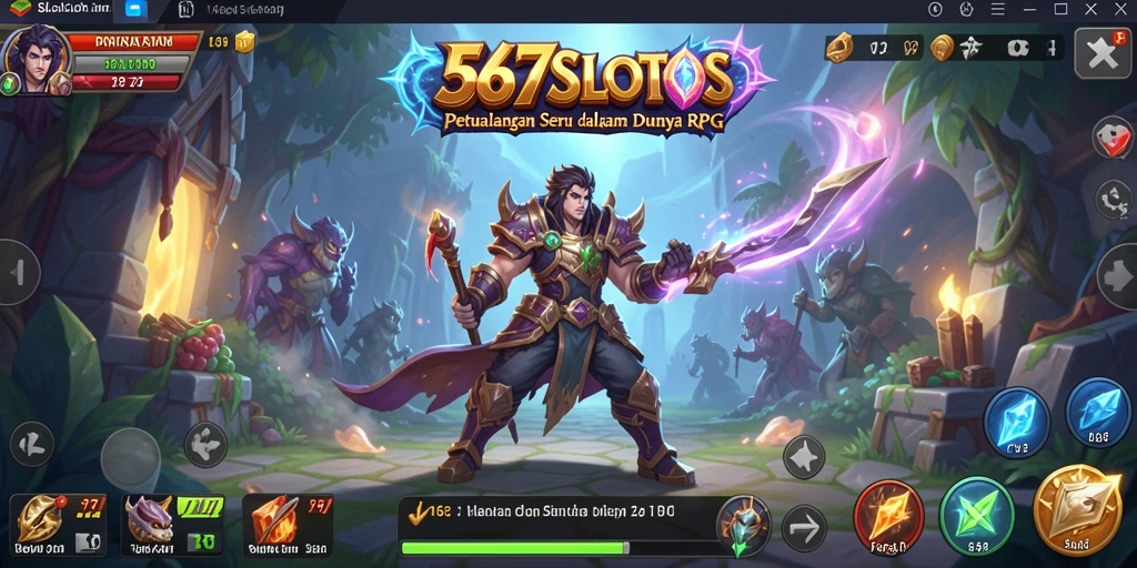 Screenshot utama dari gameplay mendebarkan di 567SLOTS.