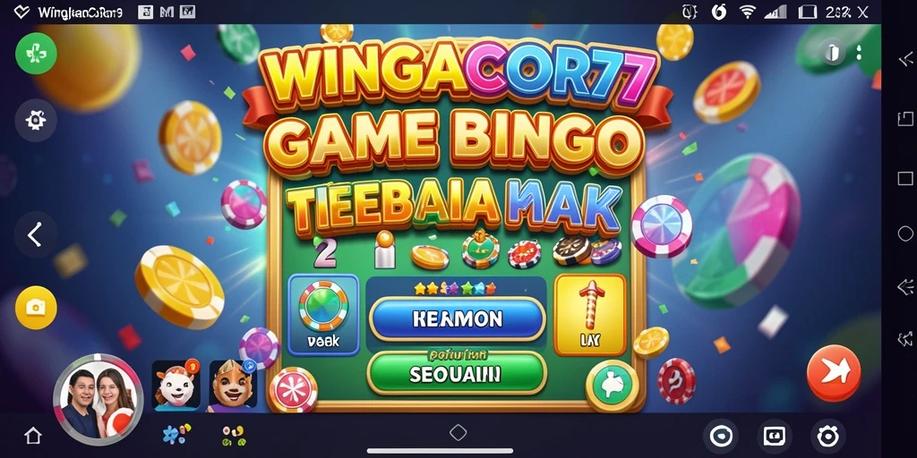 Screenshot gameplay WINGACOR77 yang menampilkan suasana permainan Bingo.
